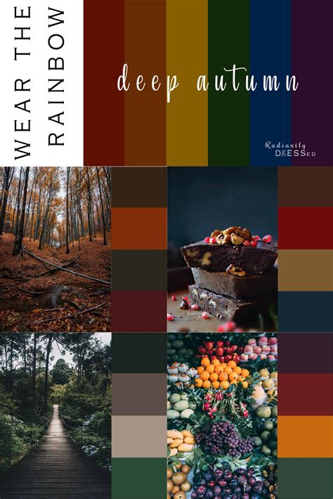 All About Deep Autumn Explore The Seasons At Radiantly Dressed Dark