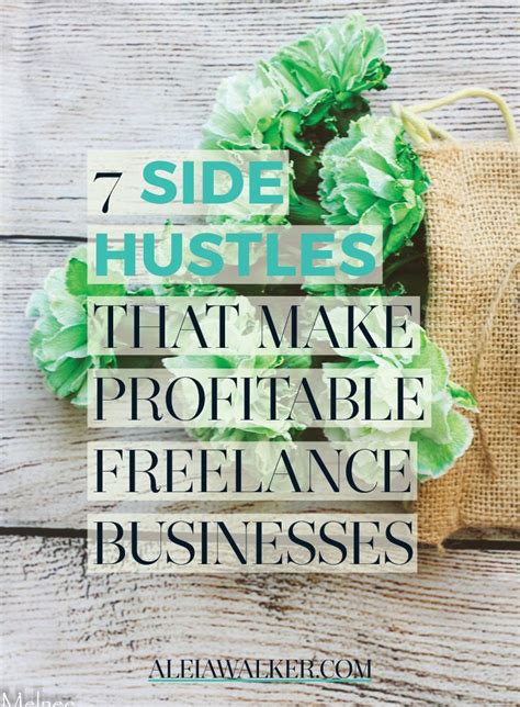 Side Hustles Freelance Businesses Freelance Business Freelance