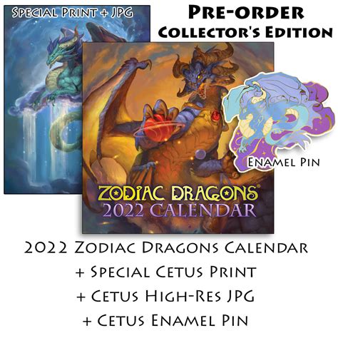 2022 Zodiac Dragons Sixthleafclover Studios