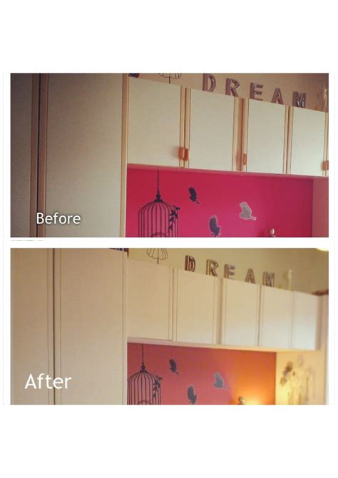 Vacuum any sanding dust, and then wipe the cabinet down with a damp cloth. Pin on new house