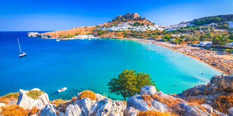 Het mooiste strand van griekenland, porto katsiki, vind je aan de westkust van het eiland. LAATSTE KAMER: 15 dagen RHODOS incl. vluchten, transfers ...