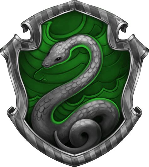A Green And Silver Shield With A Snake On Its Side In The Shape Of A