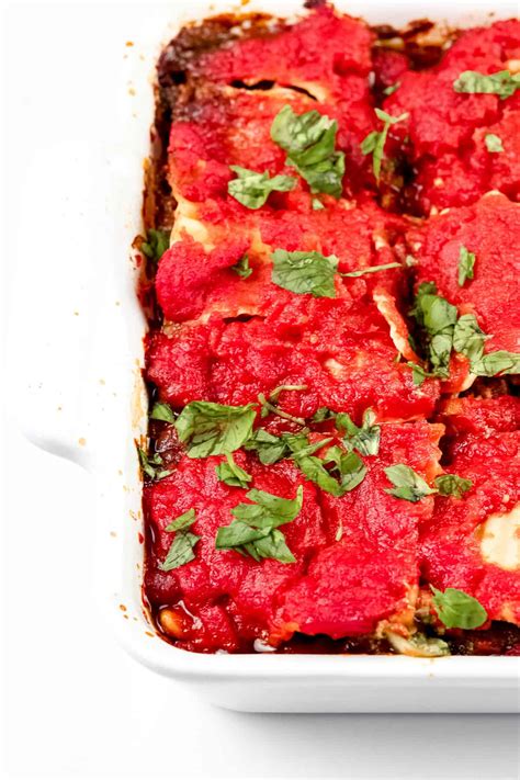 Dairy Free Lasagna A Healthy Italian Dish Made Without Cheese