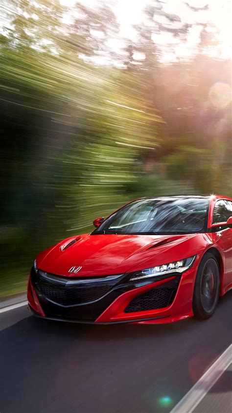 Wallpaper Honda Nsx Supercar Speed Red Cars And Bikes 11519