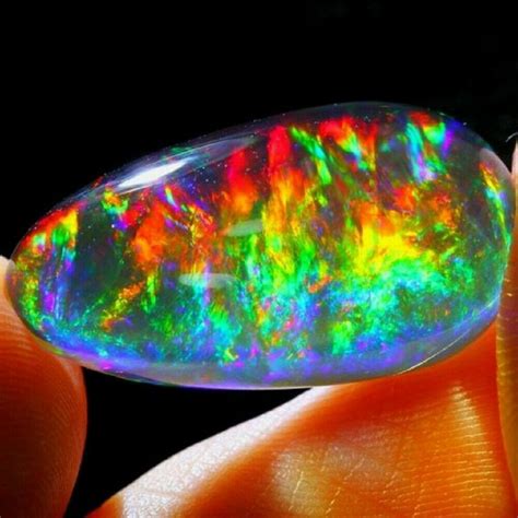 100natural Welo Fire Ethiopian Opal Oval Cabochon Quality Loose