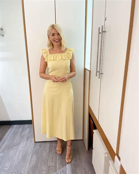 6 Dreamy Summer Dresses Holly Willoughby Has Worn This Month Who What Wear