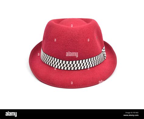 Fashion Hat Isolated On White Background Stock Photo Alamy