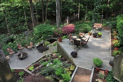 Explore 49 ideas that show you how to transform a backyard into your favorite space. how to turn a wooded sloped lot into a garden - Google ...