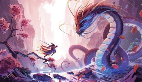 Fantasy Dragon Hd Wallpaper By Asur Misoa