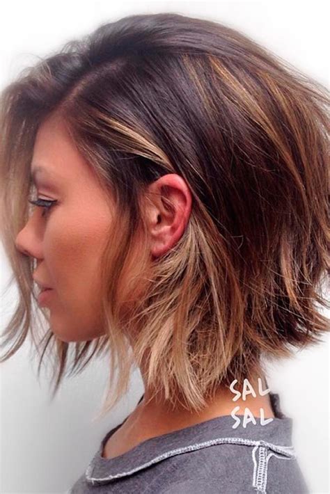 Neck Length Choppy Neck Length Short Hairstyles For Women