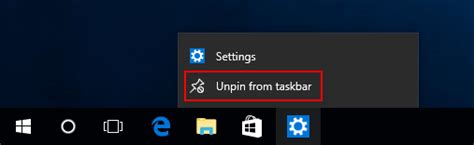 Customization Pin To Taskbar And Unpin From Taskbar Apps In Windows