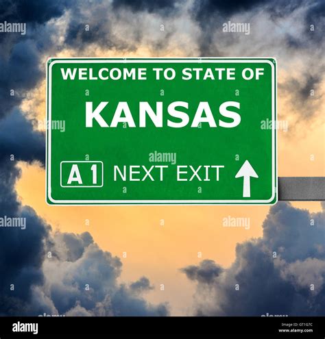 Welcome To Kansas Sign Hi Res Stock Photography And Images Alamy
