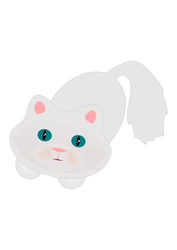 Download Cute Fluffy Cat Clipart Png Free Freepngclipart