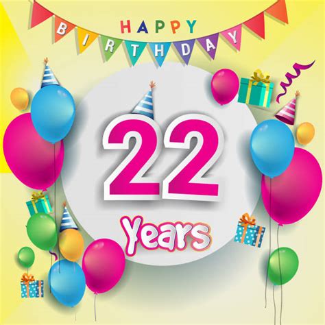 22nd Birthday Cards Stock Photos Pictures And Royalty Free Images Istock