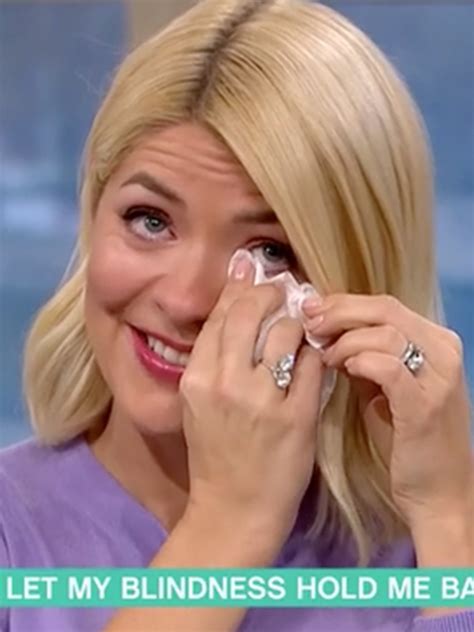 Holly Willoughby In Tears During This Morning Interview