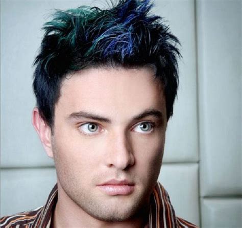 Share 86 Mens Hairstyles With Blue Highlights Latest Ineteachers