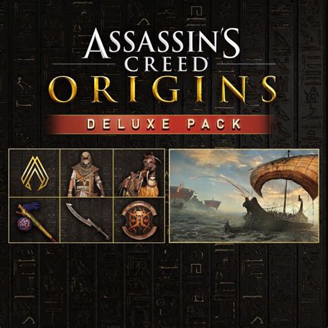 Assassin S Creed Origins Deluxe Pack Cover Or Packaging Material My