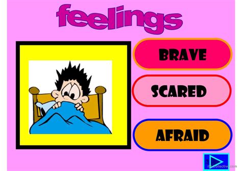 Feelings Powerpoint Pictionary Pict English Esl Powerpoints