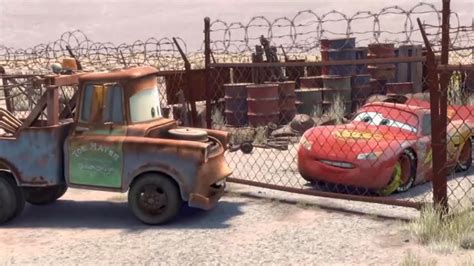 Cars Lightning Mcqueen Meets Mater Scene Diecast Remake Youtube