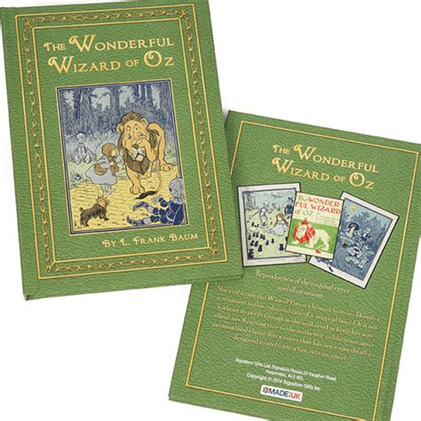 The Wonderful Wizard Of Oz Personalized Kids Classic Novel Chapter
