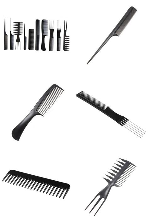Visit To Buy New Good Quality 10pcs Hair Combs Black Pro Salon Hair