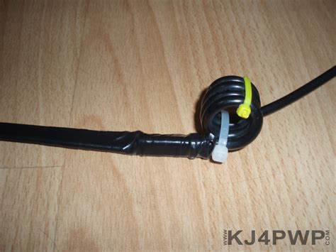 300 Ohm Twin Lead J Pole Antenna Kj4pwp