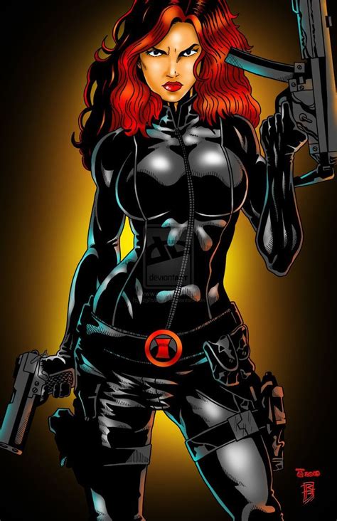 27 Hot Pictures Of Black Widow From Marvel Comics