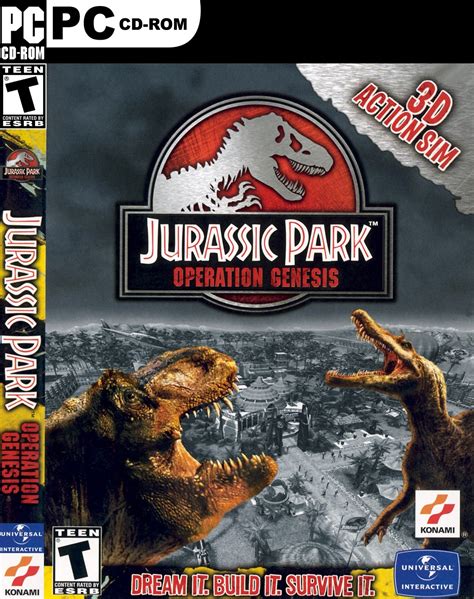 Operation genesis is a construction and management simulation video game based on the jurassic park series. K2-FT - PC, PS3, PSP, XBOX 360: Jurassic Park Operation ...