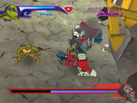 Teenage Mutant Ninja Turtles Original Xbox Game Profile