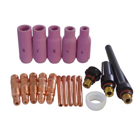 TIG Collet Body Consumables Accessories Assorted Size SR WP 17 18 26