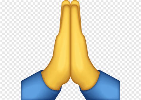 Praying Hands Emoji Prayer Sticker Emoticon Emoji Hand Smiley Thumb
