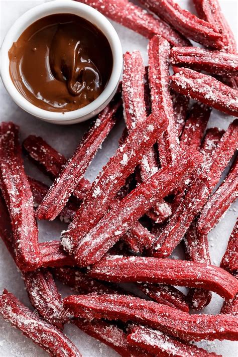 Churros are usually dusted with sugar and cinnamon, and sided with a chocolate dip. Pin on comidas
