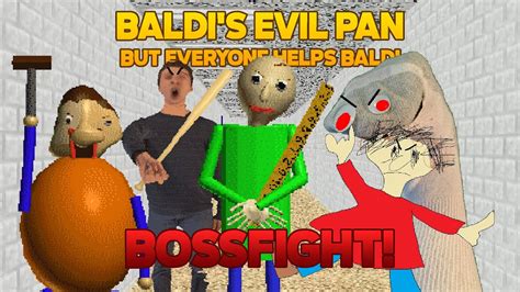 Bossfight Baldi S Evil Plan Baldi S Basics Mod YouTube