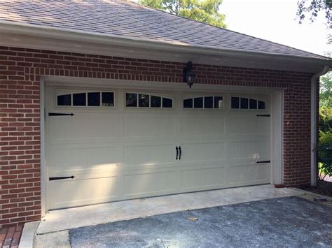 Here Is A Garage Door We Installed On A Home Chi Model 5983 Long Panel Stamped Steel Carriage