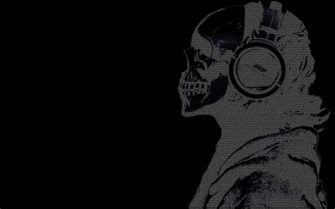 Headphones Skulls Listen Music Wallpapers Hd Desktop And Mobile