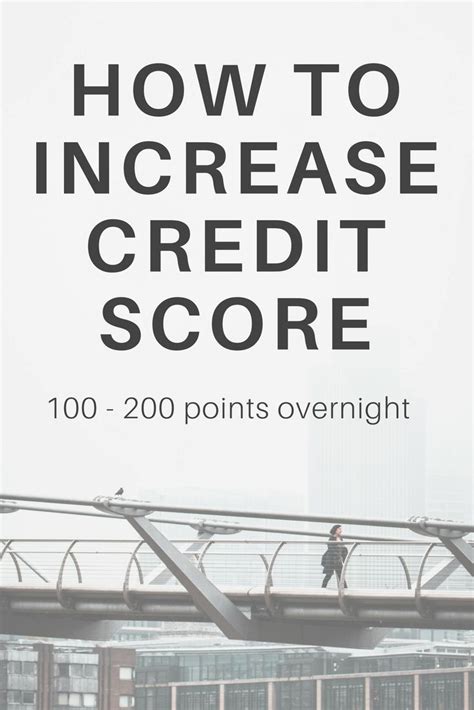 It is not good to have five credit cards open and nothing else. 10 Ways To Raise Your Credit Score 100 Points Overnight ...