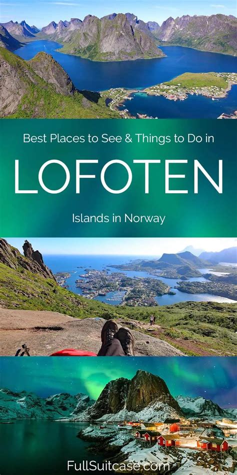 21 Must See Places And Best Things To Do In Lofoten Islands Map Kayak