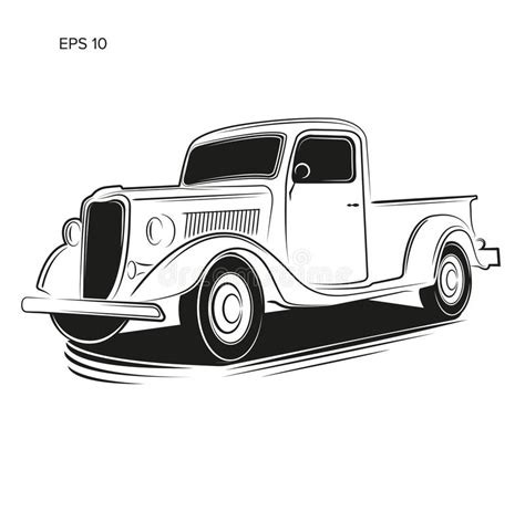 Free Free 158 Old Pickup Truck Svg SVG PNG EPS DXF File