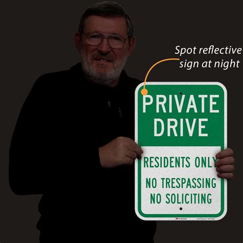 Buy Smartsign 18 X 12 Inch Private Drive Residents Only No