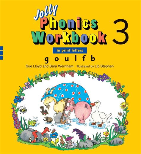 Jolly Phonics Workbook 3 Paperback