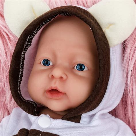 Vollence 14 Inch Full Silicone Baby Doll That Look Realnot Vinyl Dolls