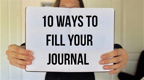 What To Put In Your Journal 10 Ways To Fill Your Journals