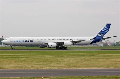 Commercial Aviation Airbus A340 Airbus A340 600