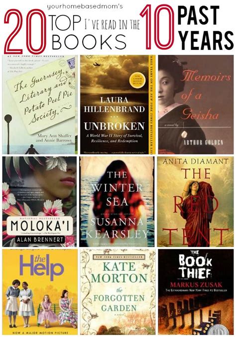 20 Top Books Of The Past Ten Years By Leigh Anne Wilkes Book Club