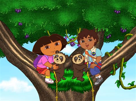 Dora the explorer meet diego brand new. cartoon characters: Dora the Explorer