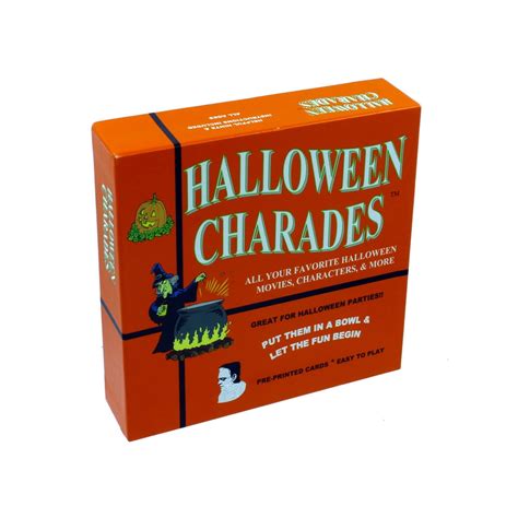 Halloween Charades The Perfect Halloween Party Game This Original