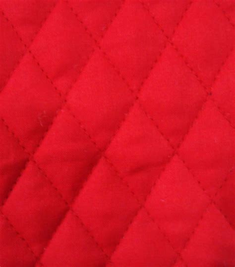 Double Faced Pre Quilted Fabric 42 Diamond Solids Joann