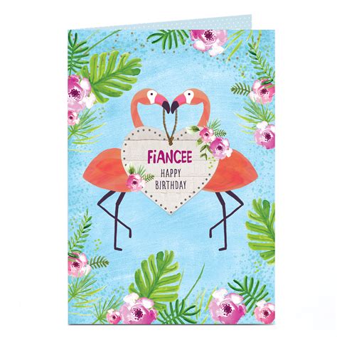 Free printable birthday cards uk. Buy Personalised Birthday Card - Flamingo Pair for GBP 1.79-4.99 | Card Factory UK