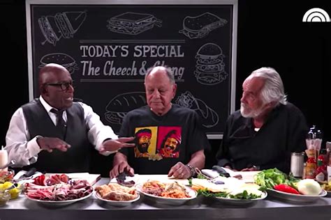 Cheech marin (pedro de pacas), tommy chong (anthony man stoner), stacy keach (sgt. Watch Al Roker Craft His Perfect Sandwich With Cheech and ...