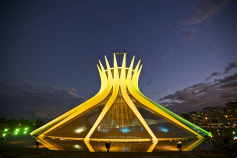 Religious Cathedral Of Brasília 4k Ultra Hd Wallpaper